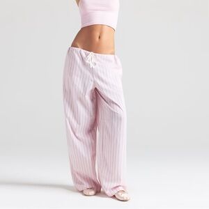 NWT Skims Cotton Poplin Straight Leg Pant XXS